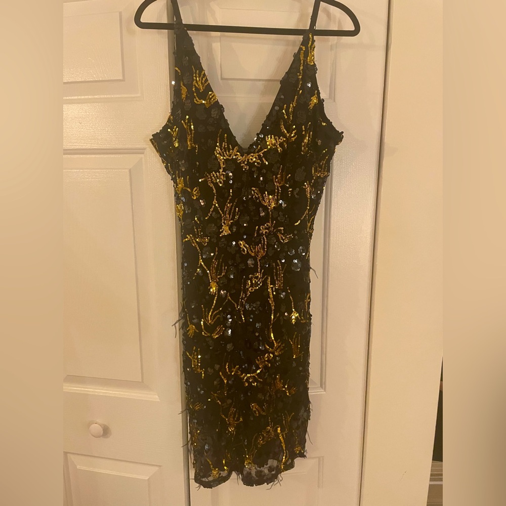 New without tags 1920s inspired sequin flapper cocktail dress by Shein Curve